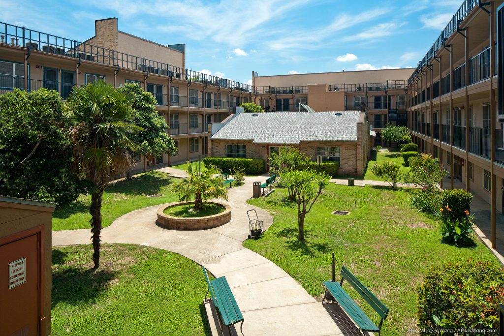 Gaston Place Courtyard